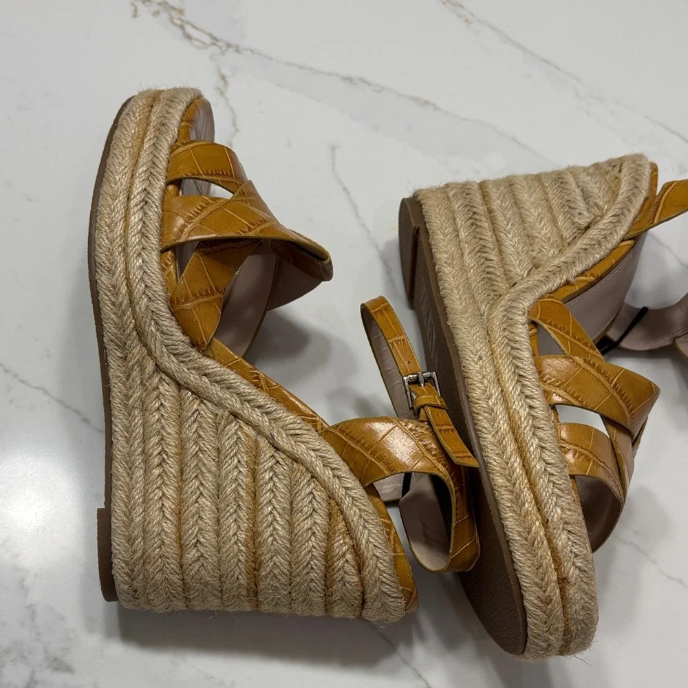 Zara croc embossed